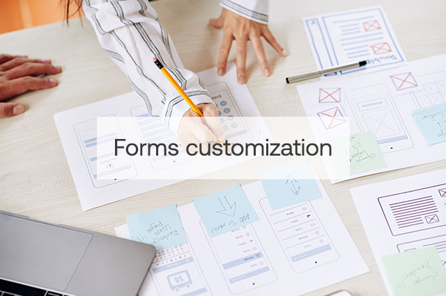 Forms customization 