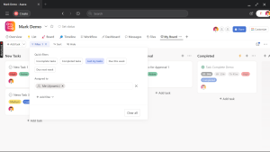 Assigned Me Filter in Asana Project